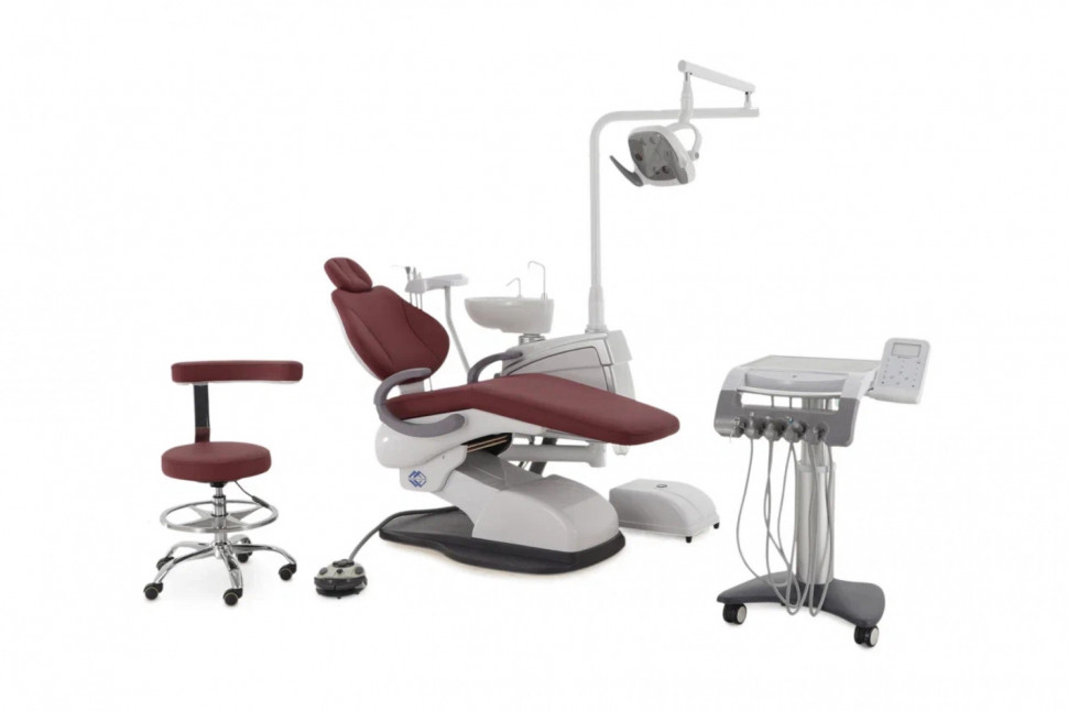 Стоматологическая установка CQ-218 подкатная тележка (СО-007М-00)  Стоматологическая установка CQ-218 подкатная тележка (СО-007М-00)