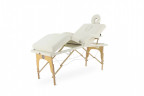 Массажный стол складной MED-MOS JF-Tapered 4-х секционный, деревянная рама, белый Массажный стол складной MED-MOS JF-Tapered 4-х секционный, деревянная рама, белый