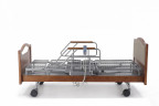 Кровать электрическая MED-MOS DB-2B с поворотным креслом в левую сторону (коричневый)