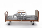 Кровать электрическая MED-MOS DB-2B с поворотным креслом в левую сторону (коричневый)