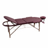 Массажный стол UNIX Comfort 3 Section Burgundy Массажный стол UNIX Comfort 3 Section Burgundy