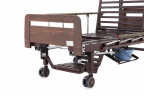 Кровать для лежачих больных электр. Мед-Мос YG-2 ЛДСП Венге с матрасом